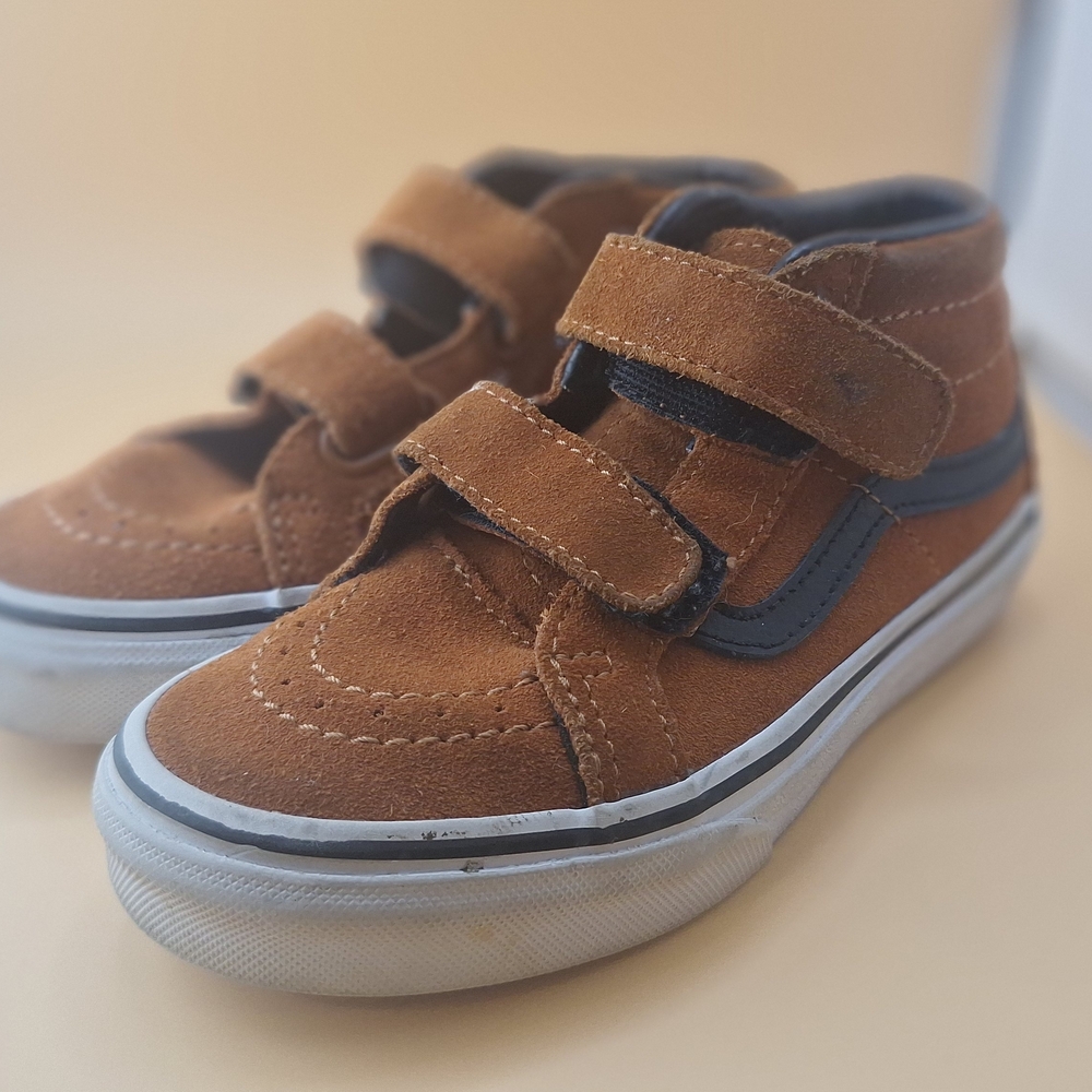 Vans Kids Brown High-Top Sneakers